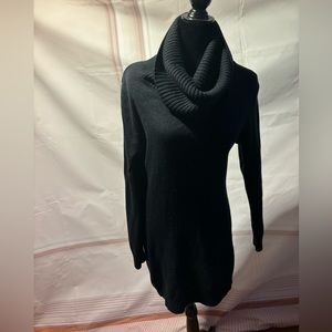 Cowl Neck Sweater Dress